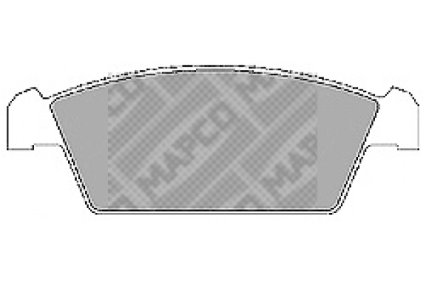 Brake Pad Set, disc brake (6601)
