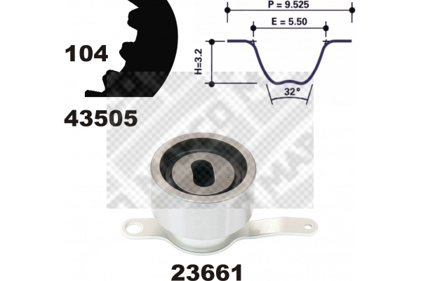 Timing Belt Kit (23505)