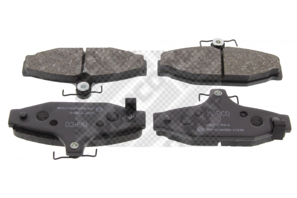 Brake Pad Set, disc brake (6837)
