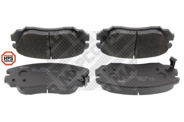 Brake Pad Set, disc brake (6858HPS)