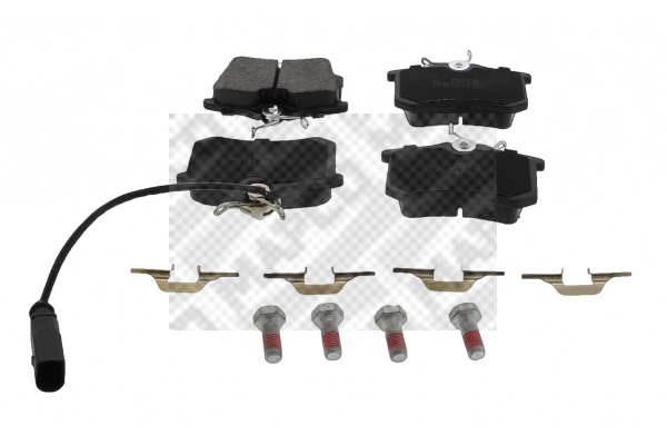 Brake Pad Set, disc brake (6673)
