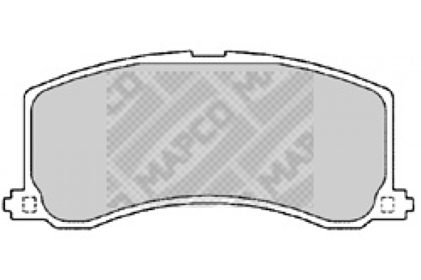 Brake Pad Set, disc brake (6567)