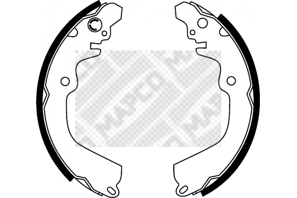 Brake Shoe Set (8527)