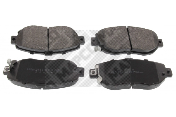 Brake Pad Set, disc brake (6872)