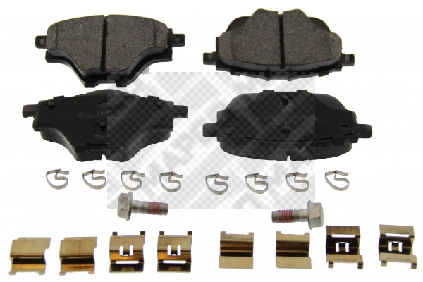 Brake Pad Set, disc brake (6898)