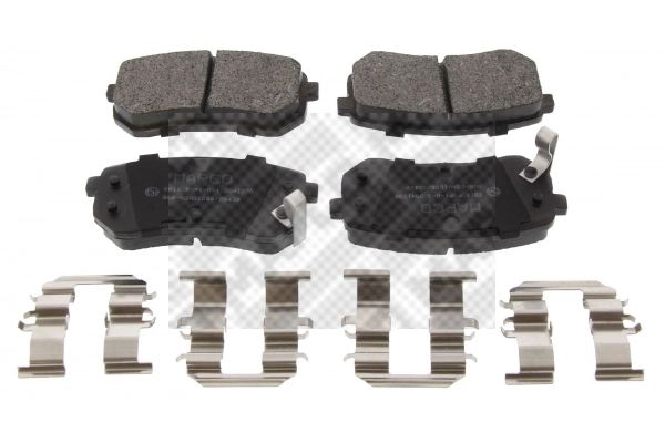 Brake Pad Set, disc brake (6816)