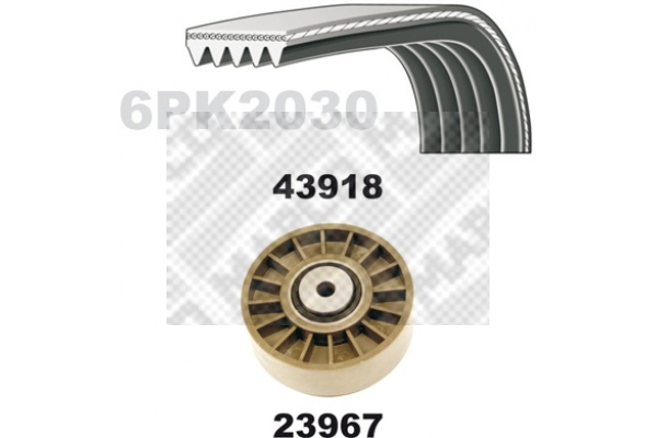 V-Ribbed Belt Set (23918)