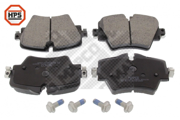 Brake Pad Set, disc brake (6014HPS)