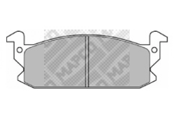 Brake Pad Set, disc brake (6246)