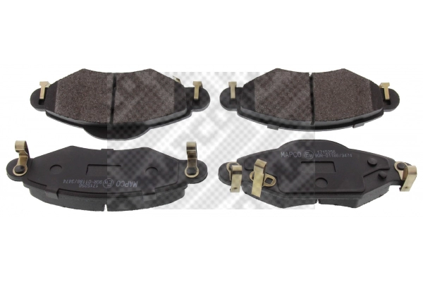 Brake Pad Set, disc brake (6770)