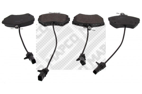 Brake Pad Set, disc brake (6103)