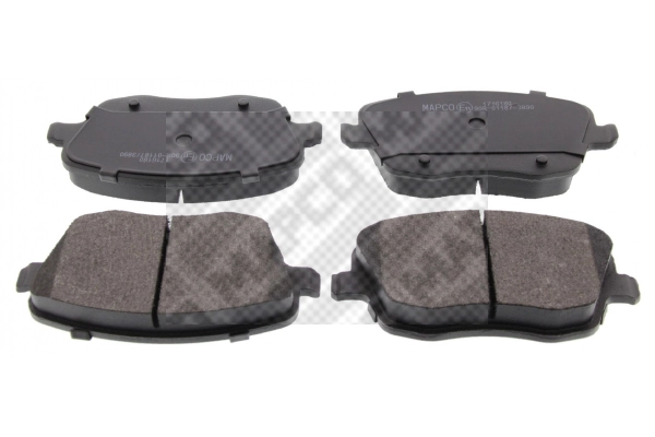 Brake Pad Set, disc brake (6118)