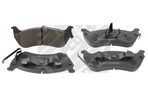 Brake Pad Set, disc brake (6707)