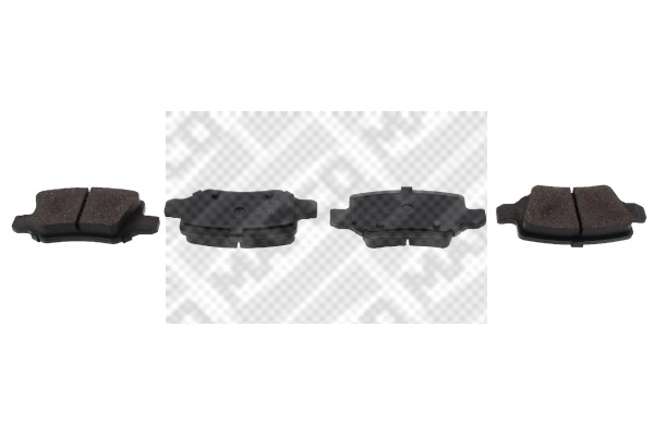 Brake Pad Set, disc brake (6744)