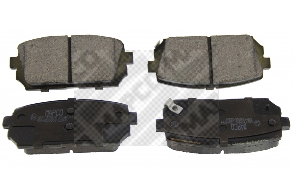 Brake Pad Set, disc brake (6074)