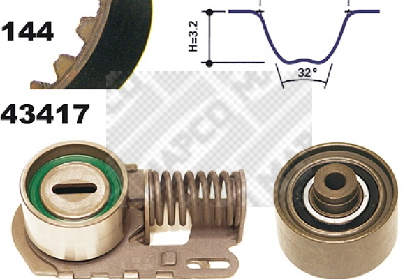 Timing Belt Kit (23417)