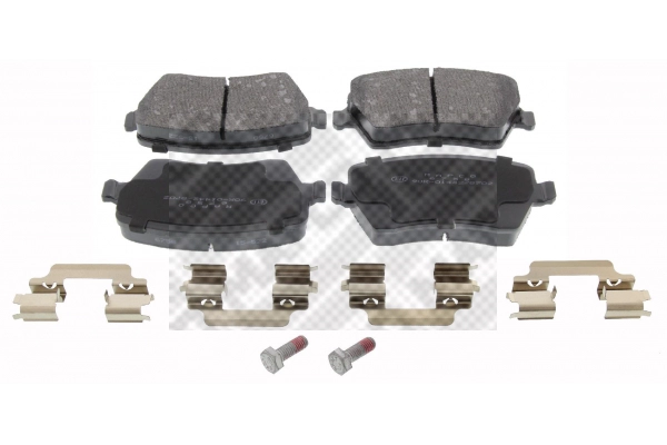 Brake Pad Set, disc brake (6758)