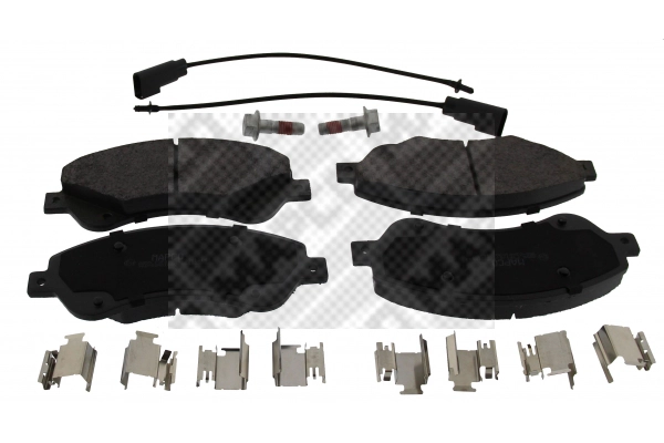 Brake Pad Set, disc brake (6855)