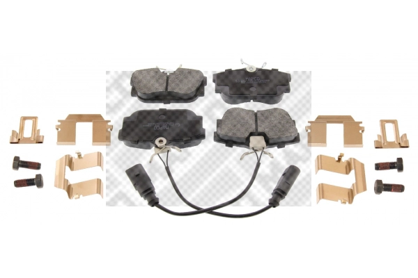 Brake Pad Set, disc brake (6790)