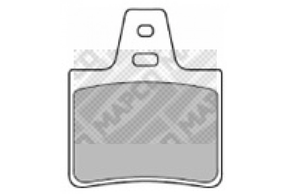 Brake Pad Set, disc brake (6372)