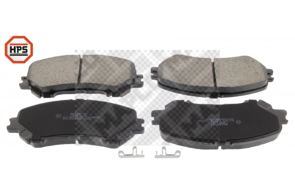 Brake Pad Set, disc brake (6171HPS)
