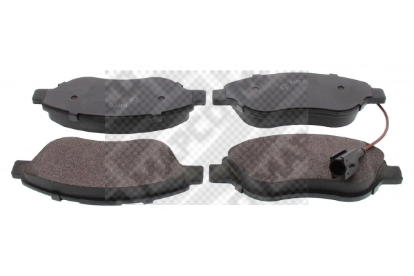 Brake Pad Set, disc brake (6572)