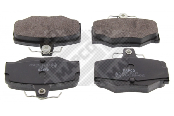 Brake Pad Set, disc brake (6586)