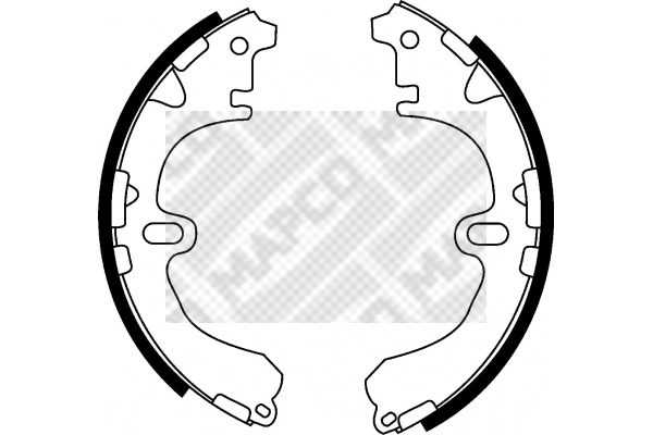 Brake Shoe Set (8571)