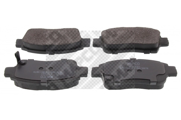 Brake Pad Set, disc brake (6525)