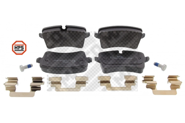 Brake Pad Set, disc brake (6678HPS)