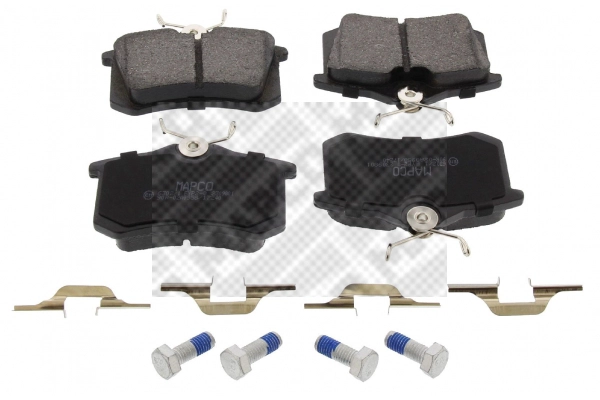 Brake Pad Set, disc brake (6302/1)