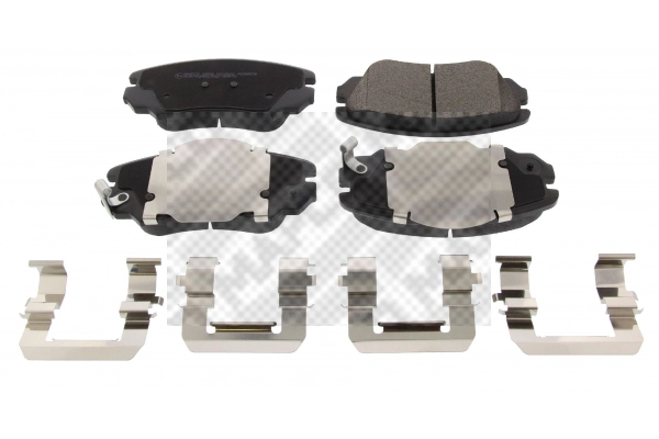 Brake Pad Set, disc brake (6858)
