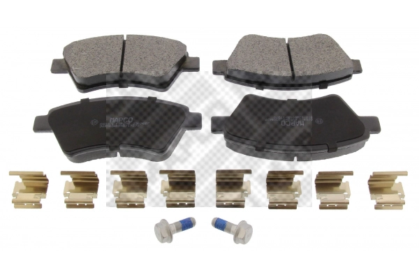 Brake Pad Set, disc brake (6609/1)
