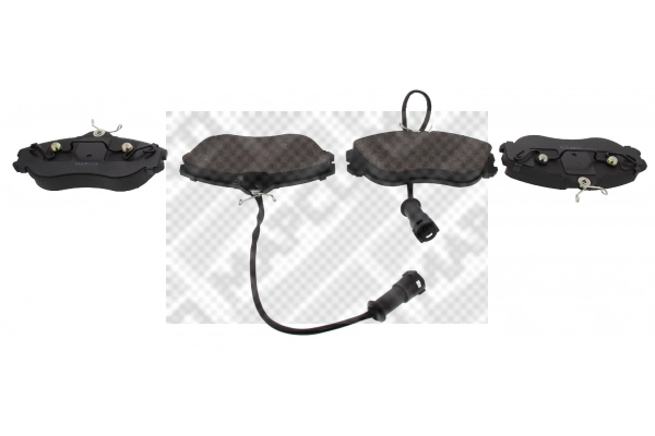 Brake Pad Set, disc brake (6296)