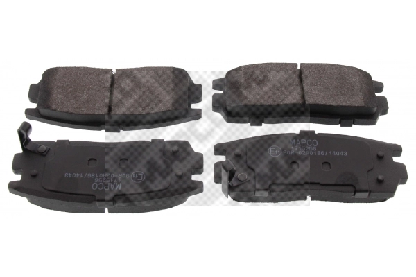 Brake Pad Set, disc brake (6645)