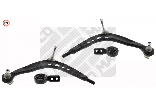 Control/Trailing Arm Kit, wheel suspension (53670/4HPS)