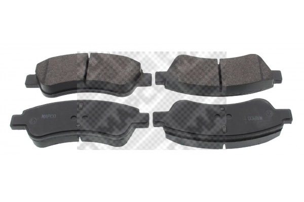 Brake Pad Set, disc brake (6537)