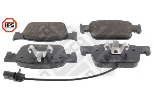Brake Pad Set, disc brake (6691HPS)
