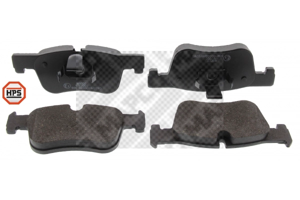 Brake Pad Set, disc brake (6636HPS)