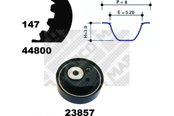 Timing Belt Kit (73800)