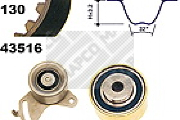 Timing Belt Kit (23516)