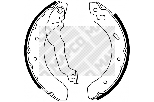 Brake Shoe Set (8830)