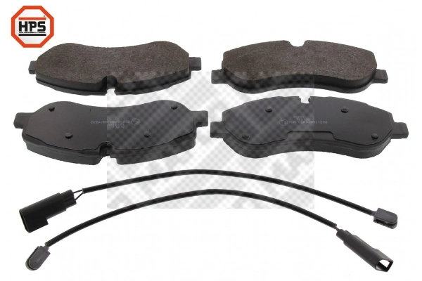 Brake Pad Set, disc brake (6982HPS)