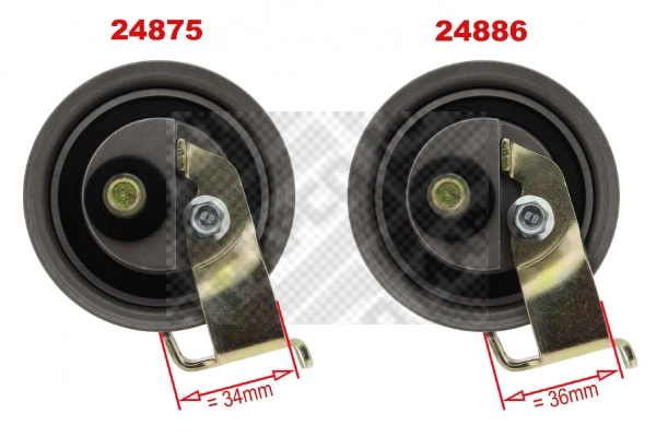 Tensioner Pulley, timing belt