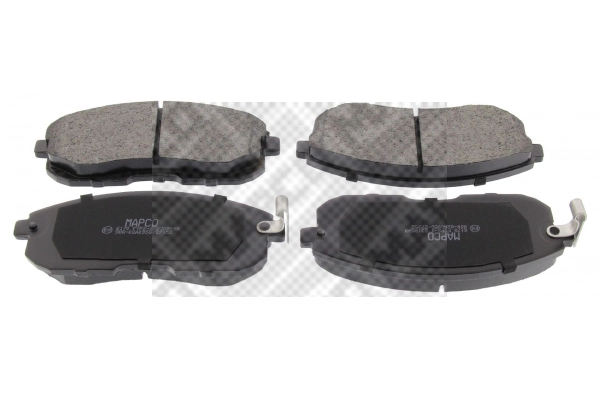 Brake Pad Set, disc brake (6170)
