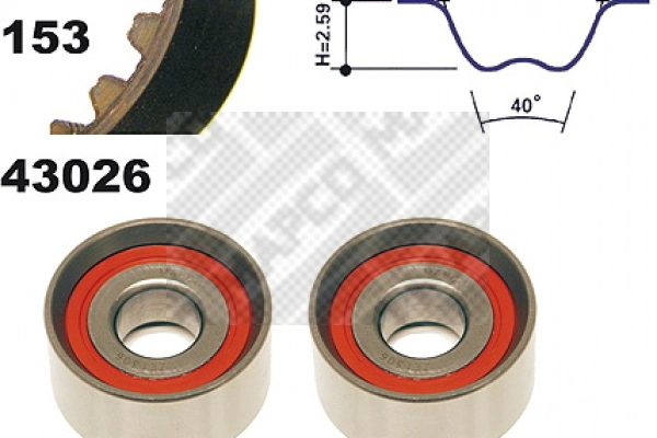 Timing Belt Kit (23026)