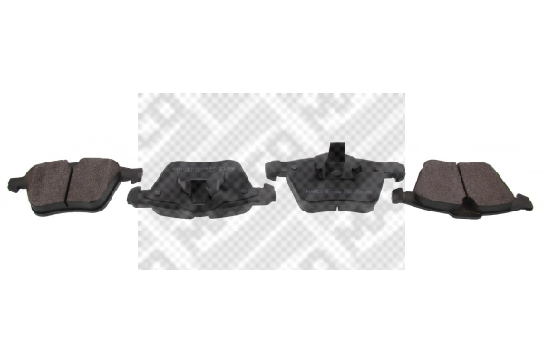 Brake Pad Set, disc brake (6975)