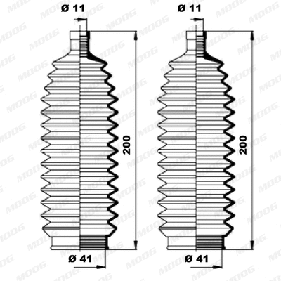 Bellow Kit, steering