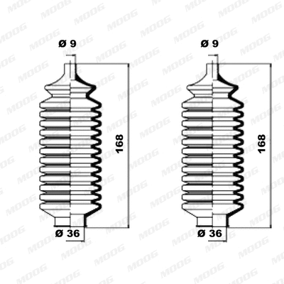 Bellow Kit, steering