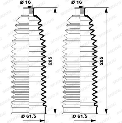 Bellow Kit, steering